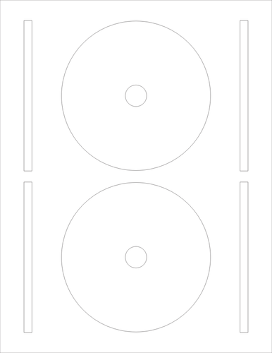 WL-5625 etiqueta modelo vector clip-art